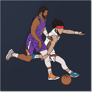 Jose Alvarado Steal on Chris Paul Posters and Art